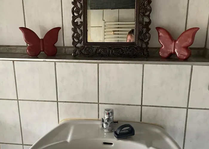 Farma Schlafen Auf Dem Pferdehof Einfach Gehalten Mit Kuehlschrank